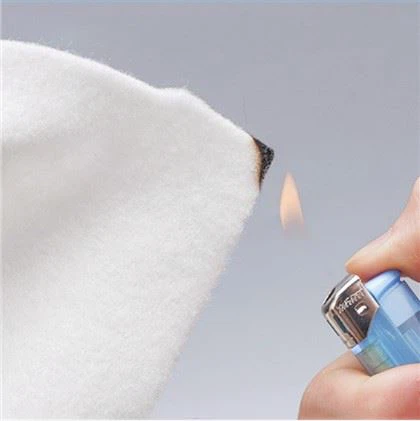 Flammehemmende nålstanset nonwoven
